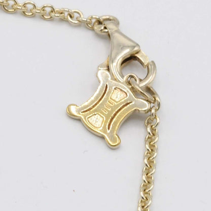 Celine Necklace 925 Sterling Silver Gold — view 5