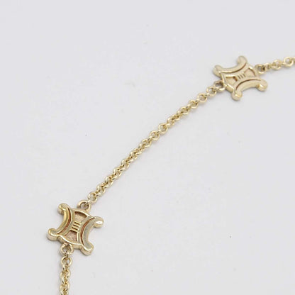 Celine Necklace 925 Sterling Silver Gold — view 3