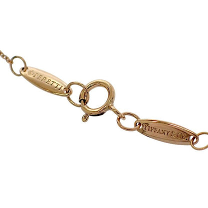 Tiffany & Co Elsa Peretti Open Heart Pendant Necklace 18k Gold — view 7