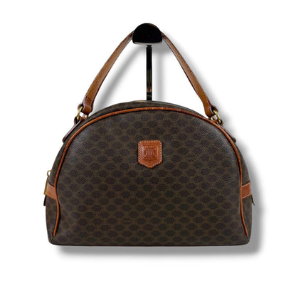 Celine Macadam Pattern Handbag Mini Tote Dome
