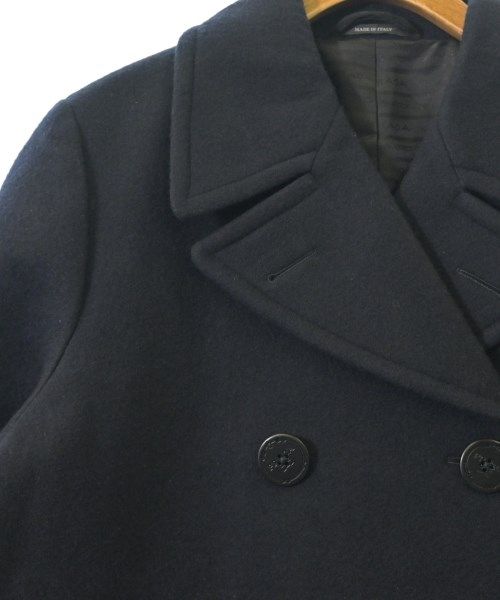 Prada Piece Coat Navy — view 4
