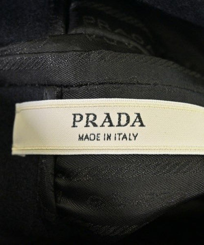 Prada Piece Coat Navy — view 3