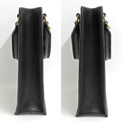 Louis Vuitton Monogram Empreinte Petite Sac Plat Black Mini Shoulder Bag — view 3