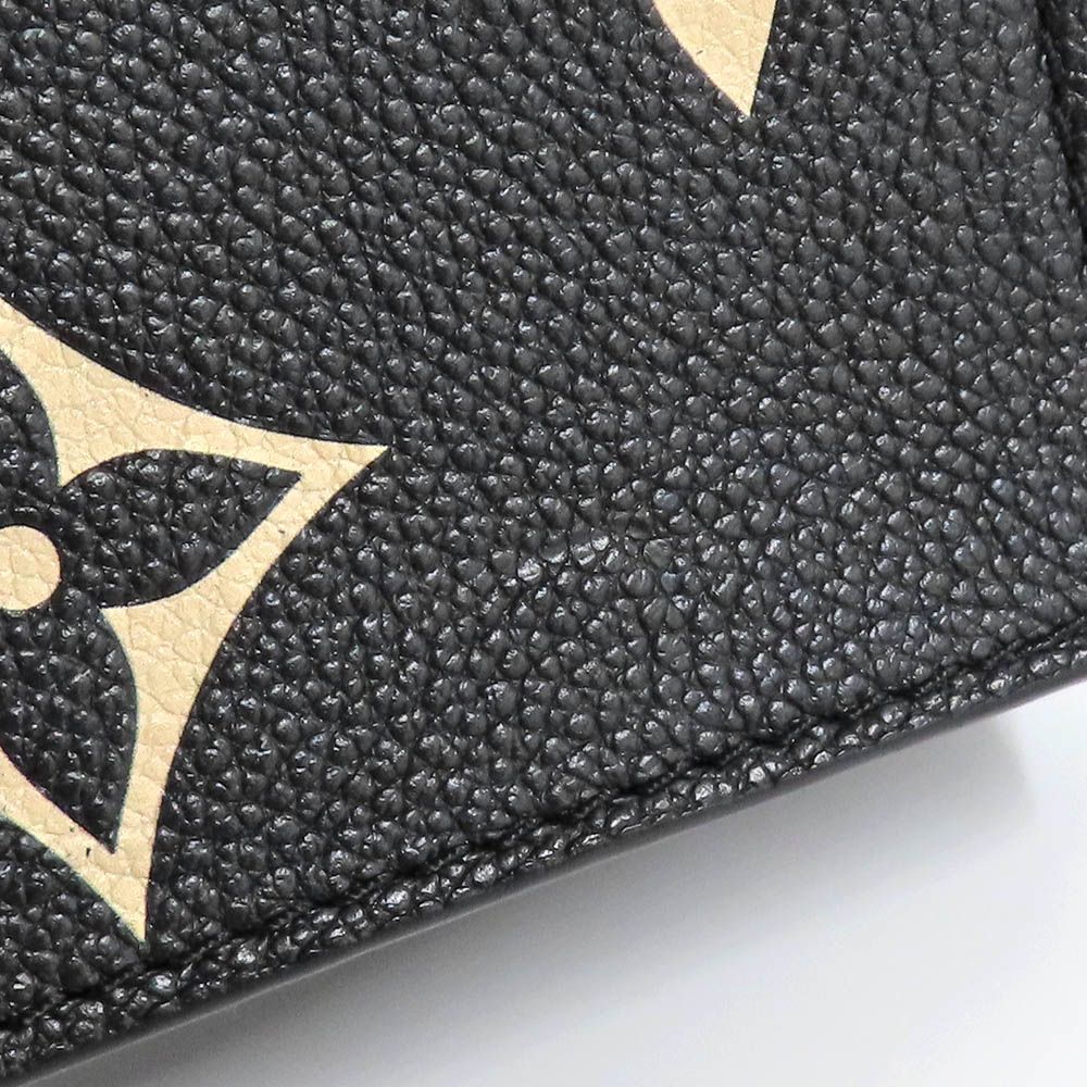 Louis Vuitton Monogram Empreinte Petite Sac Plat Black Mini Shoulder Bag — view 6