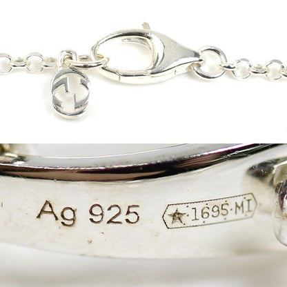 Gucci 925 Sterling Silver Double Bracelet 17 cm — view 3