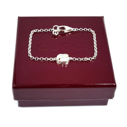 Gucci 925 Sterling Silver Double Bracelet 17 cm — view 5
