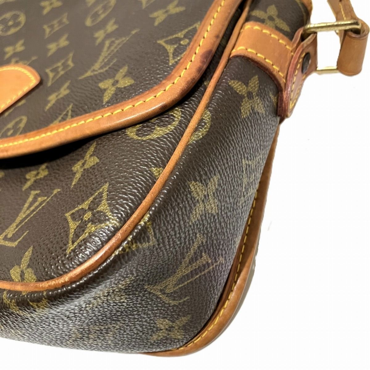 Louis Vuitton Sologne Monogram Shoulder Bag Canvas — view 7