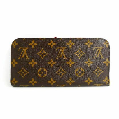 Louis Vuitton Portefeuille Unsolid Monogram Bifold Wallet Rouge Brown — view 2