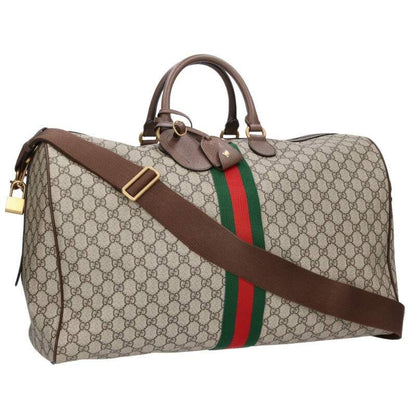 Gucci GG Supreme 2-Way Boston Bag