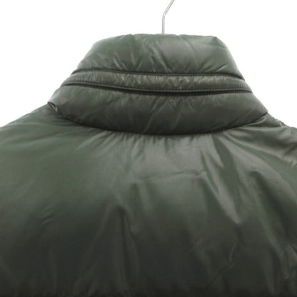 Moncler Everest Down Jacket Hood Patch Embroidery Zip Up 00 Green — view 3