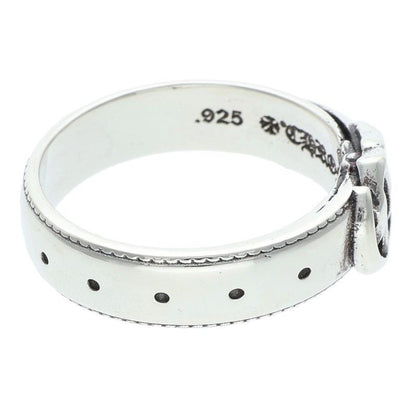 Chrome Hearts Belted CH Sml Chlogo Small Silver Ring — view 5