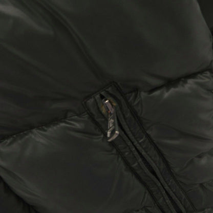 Moncler Everest Down Jacket Hood Patch Embroidery Zip Up 00 Green — view 8