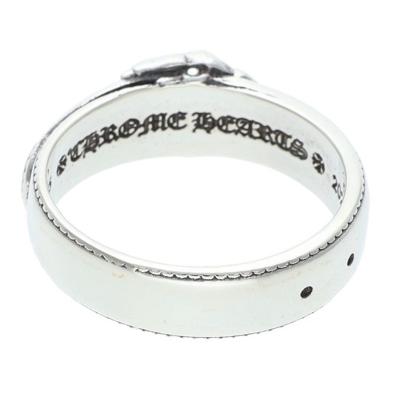 Chrome Hearts Belted CH Sml Chlogo Small Silver Ring — view 2
