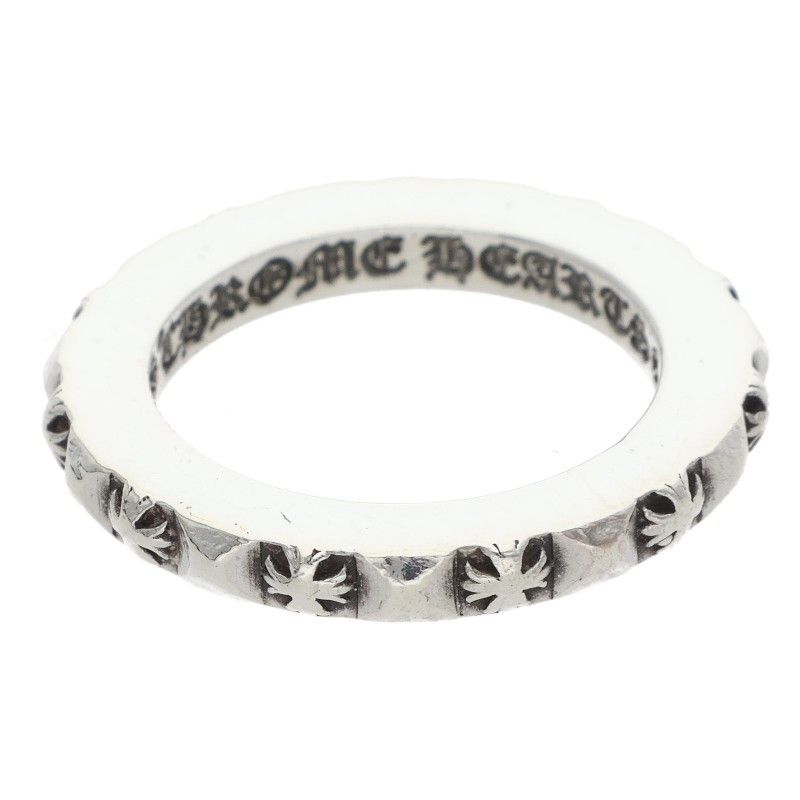 Chrome Hearts Tfp Pnk Pls True Fuckin Punk Plus Silver Ring — view 3