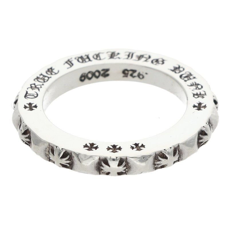 Chrome Hearts Tfp Pnk Pls True Fuckin Punk Plus Silver Ring — view 2