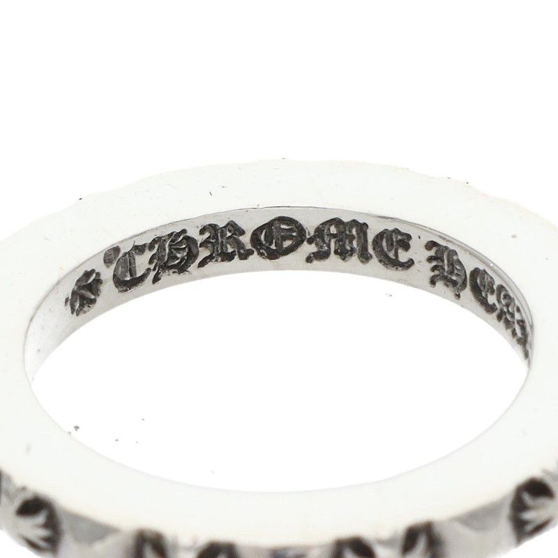 Chrome Hearts Tfp Pnk Pls True Fuckin Punk Plus Silver Ring — view 4
