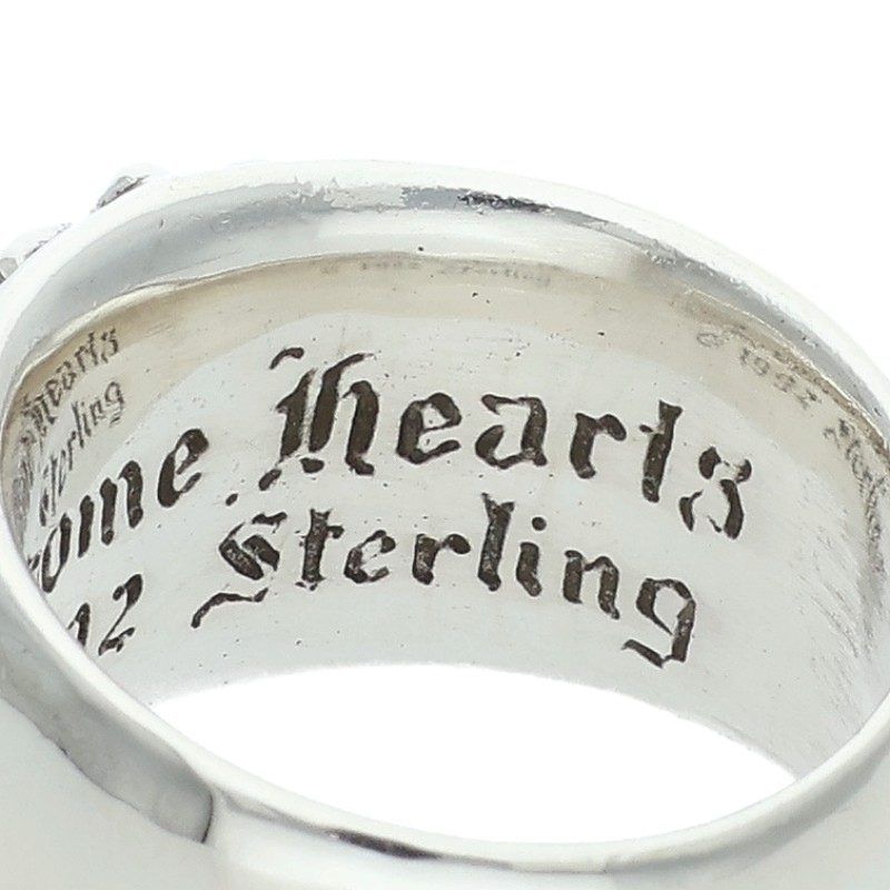 Chrome Hearts Flrl Crs Floral Cross Silver Ring — view 4