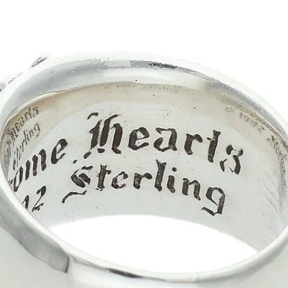 Chrome Hearts Flrl Crs Floral Cross Silver Ring — view 4