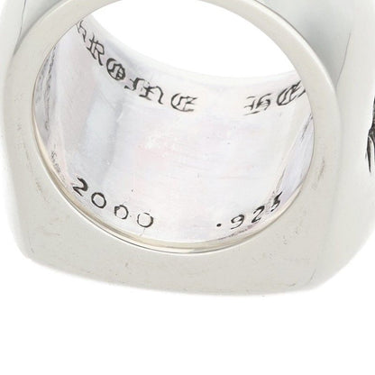 Chrome Hearts Big PJ Plain Silver Ring — view 4