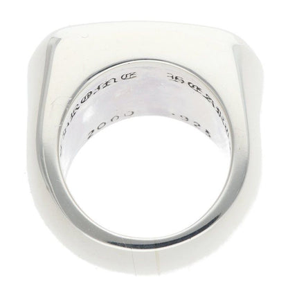 Chrome Hearts Big PJ Plain Silver Ring — view 5