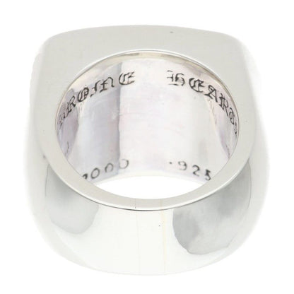 Chrome Hearts Big PJ Plain Silver Ring — view 2