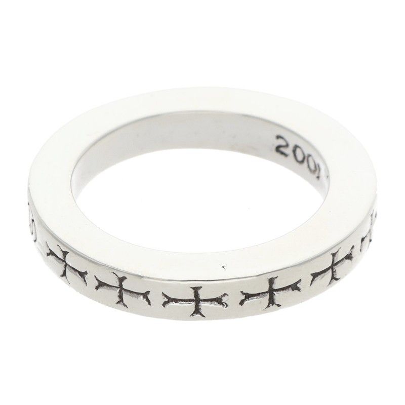 Chrome Hearts mm Spacer Limited mm Nyc Silver Ring — view 2