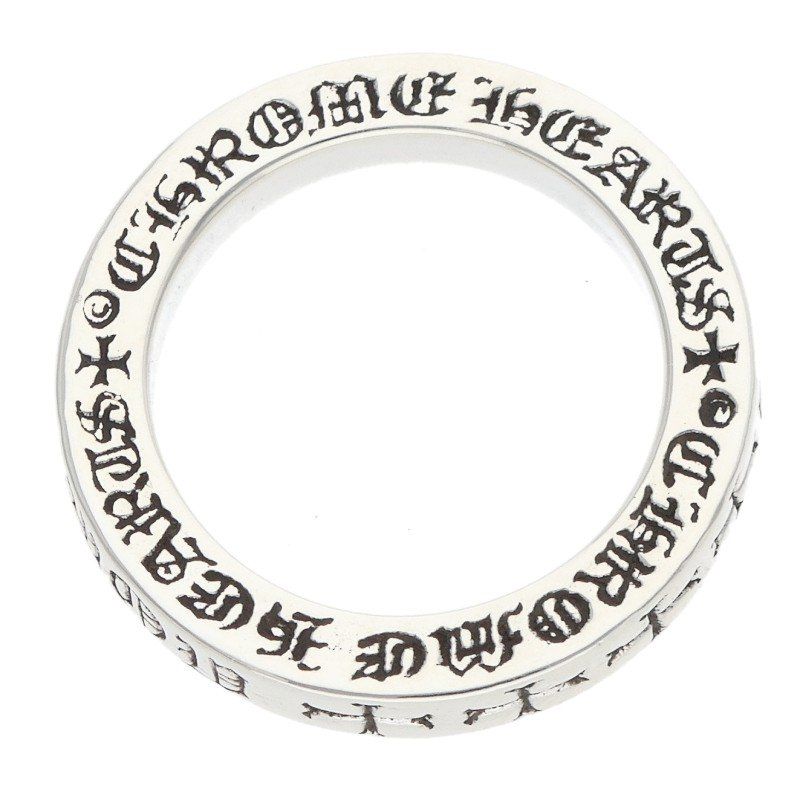 Chrome Hearts mm Spacer Limited mm Nyc Silver Ring — view 3