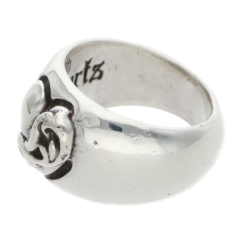 Chrome Heart in Band Silver Ring — view 5