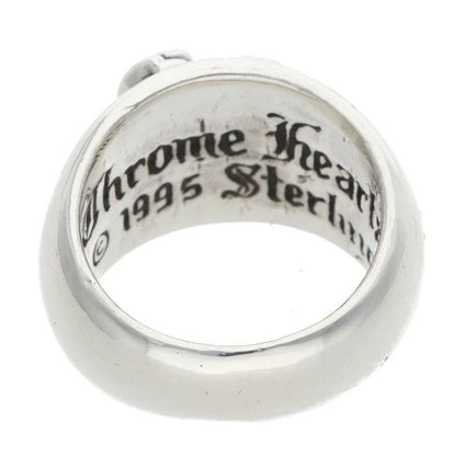 Chrome Heart in Band Silver Ring — view 2