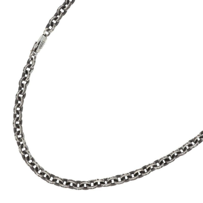 Chrome Hearts Paper Chain 18 Silver Necklace