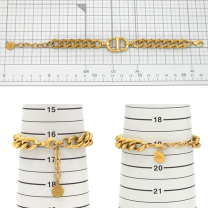 Dior CD Navy Bracelet Gold — view 7