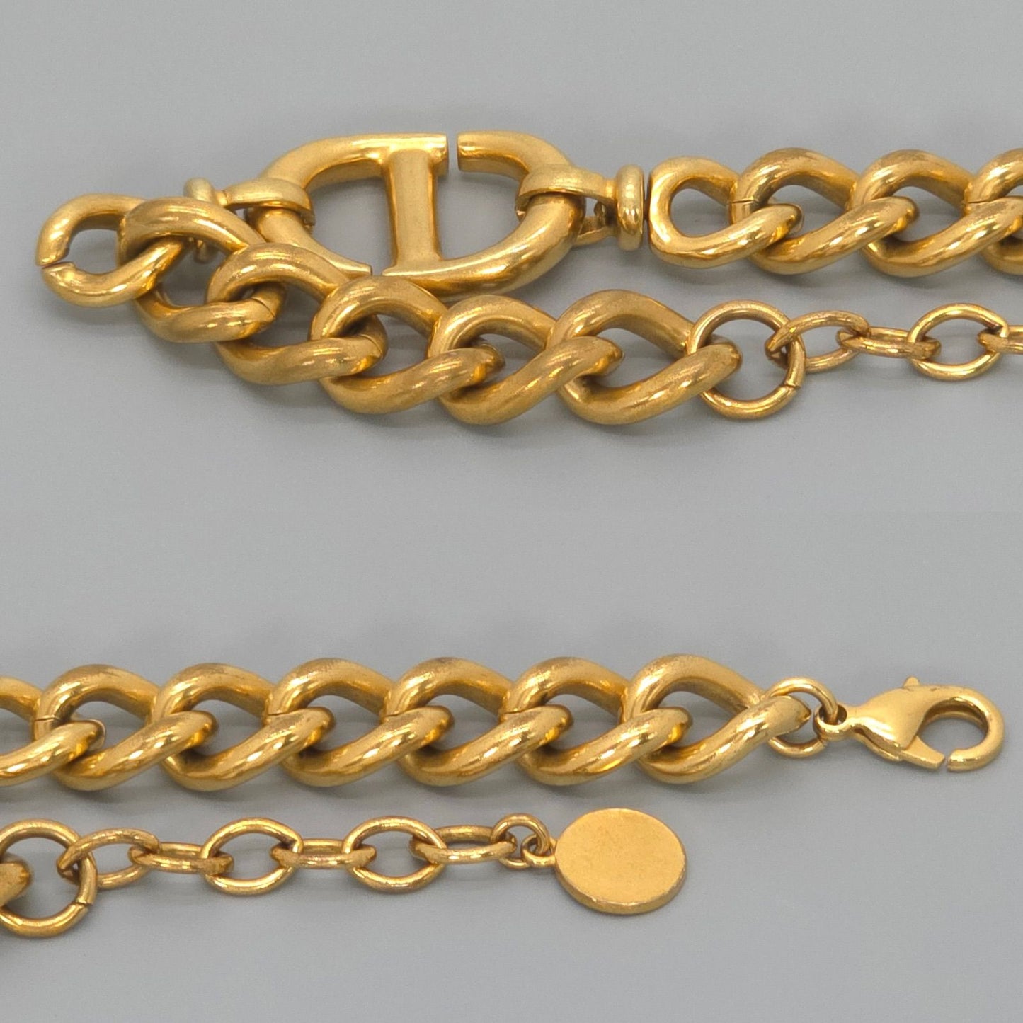 Dior CD Navy Bracelet Gold — view 5