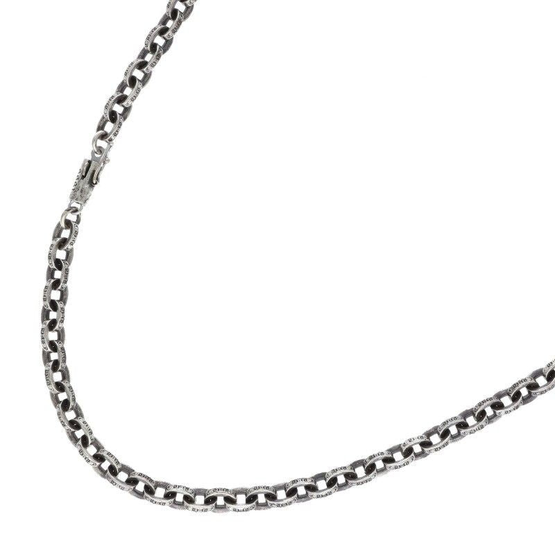 Chrome Hearts Paper Chain 18 Silver Necklace