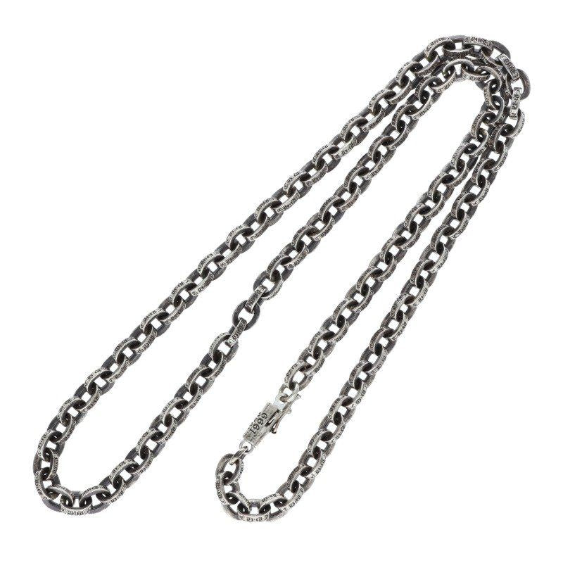 Chrome Hearts Paper Chain 18 Silver Necklace — view 2