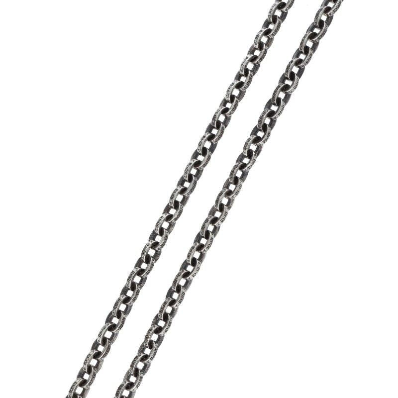 Chrome Hearts Paper Chain 18 Silver Necklace — view 5