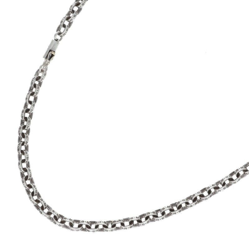 Chrome Hearts Paper Chain 20 Silver Necklace