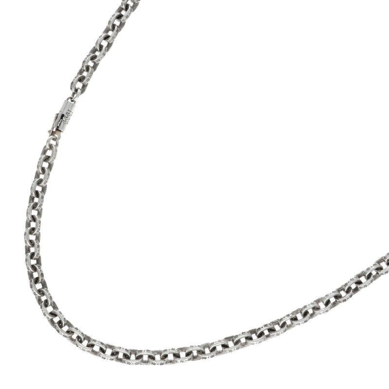 Chrome Hearts Paper Chain 24 Silver Necklace