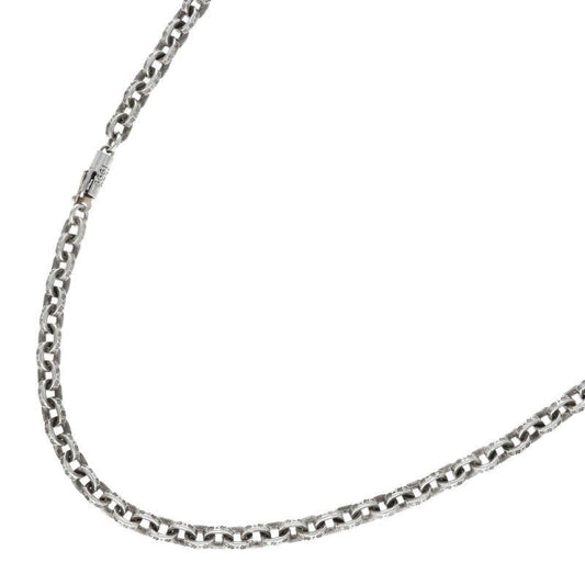 Chrome Hearts Paper Chain 24 Silver Necklace