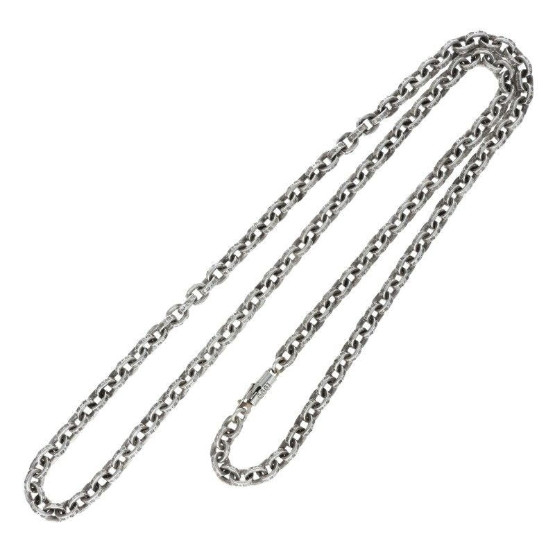 Chrome Hearts Paper Chain 24 Silver Necklace — view 2