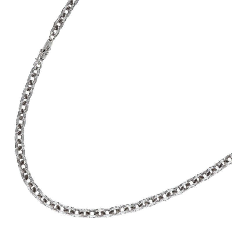 Chrome Hearts Paper Chain 24 Silver Necklace