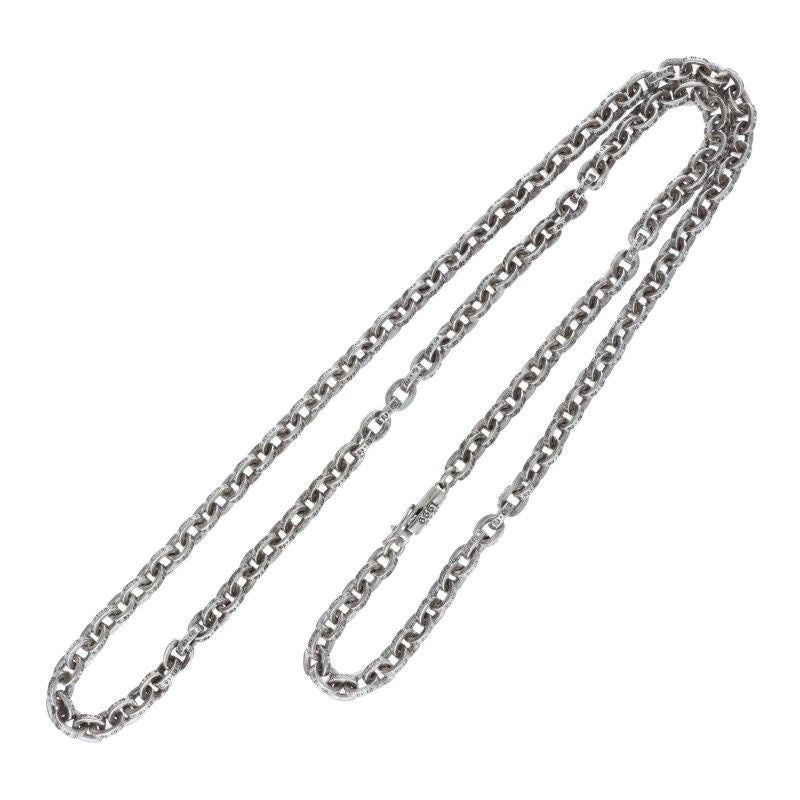 Chrome Hearts Paper Chain 24 Silver Necklace — view 2