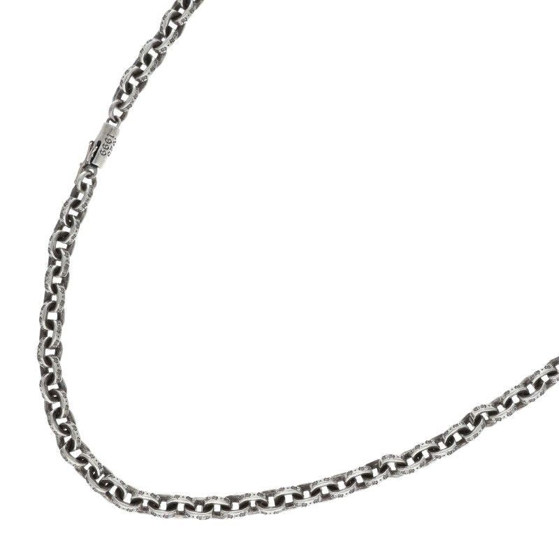 Chrome Hearts Paper Chain 24 Silver Necklace