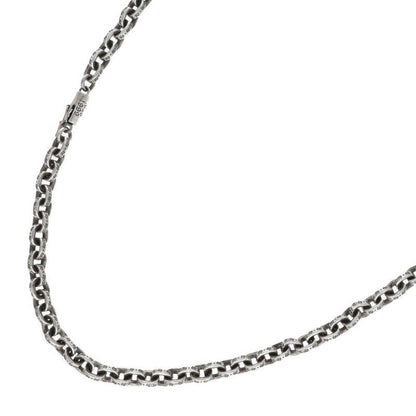 Chrome Hearts Paper Chain 24 Silver Necklace