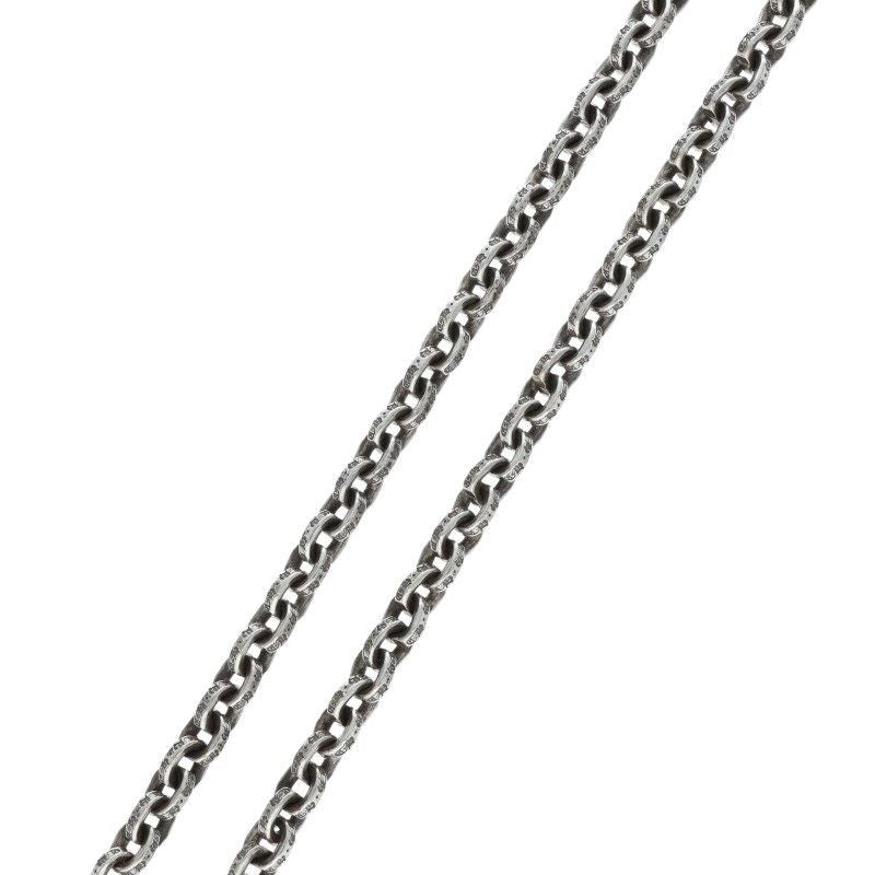 Chrome Hearts Paper Chain 24 Silver Necklace — view 5