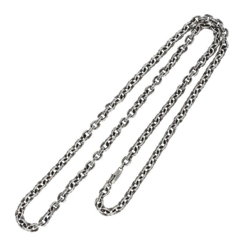 Chrome Hearts Paper Chain 24 Silver Necklace — view 2