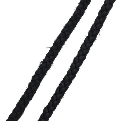 Chrome Hearts Leather Braid Lip and Tan Silver Necklace — view 5