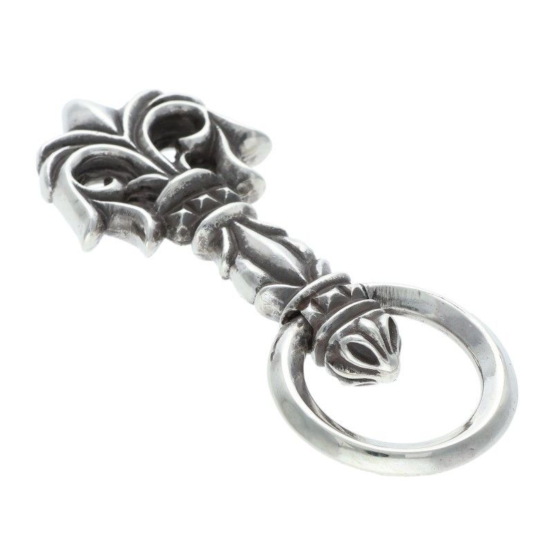Chrome Hearts Filigree Pull Pendant Silver Necklace — view 5