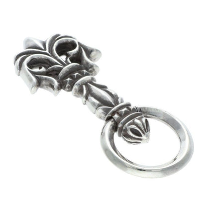 Chrome Hearts Filigree Pull Pendant Silver Necklace — view 5