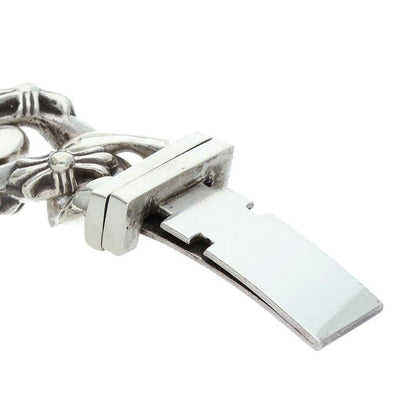 Chrome Hearts ID Dagger ID Fancy Link Silver Bracelet — view 5