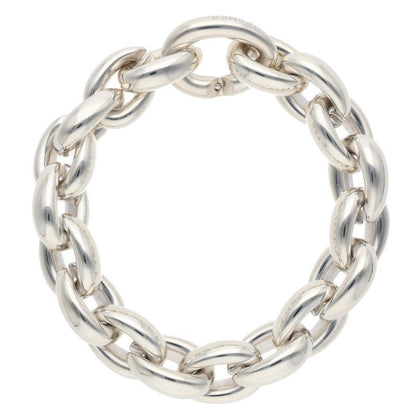Hermes Acrobat GM Silver Bracelet